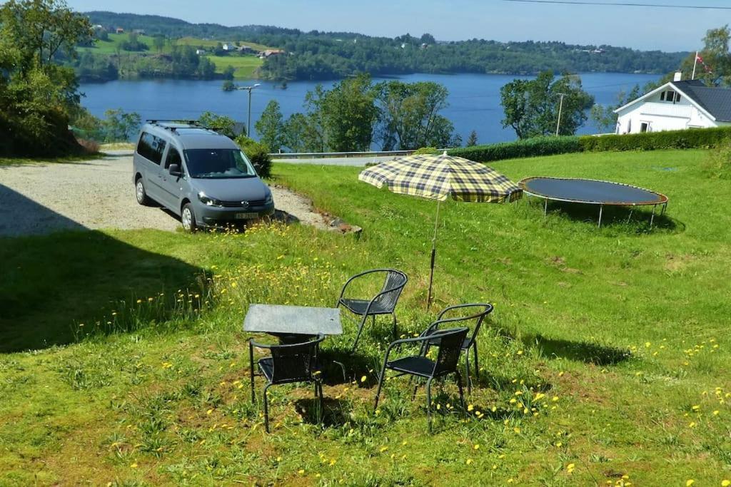 Topfloor Apartment Separate Entranc Nice View Stord Fitjar المظهر الخارجي الصورة